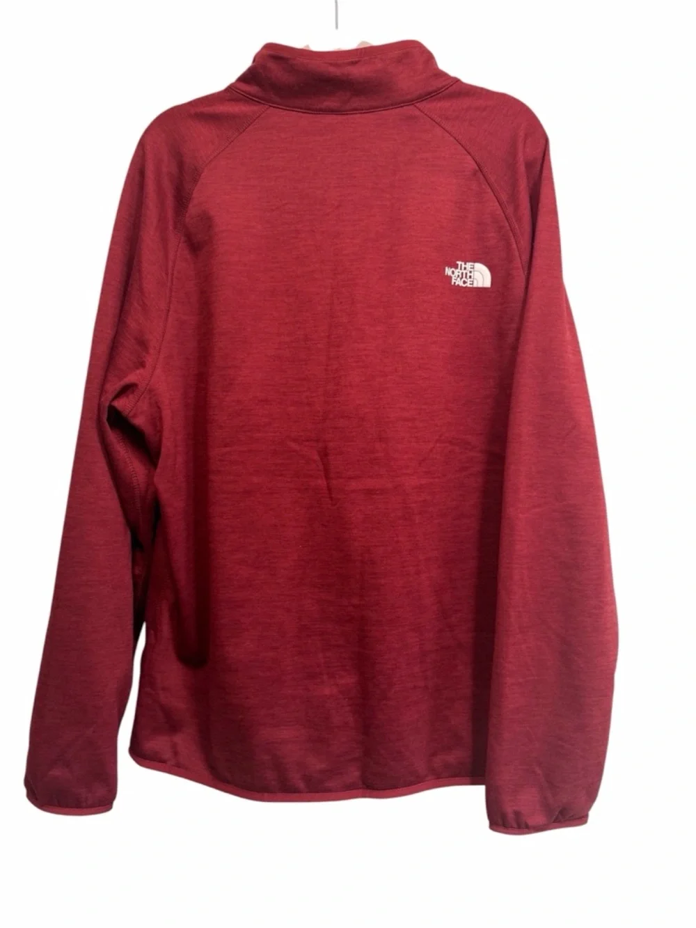 The North Face Men’s Canyonlands 1/2 Zip Fleece Pullover in Red Maroon, size XL